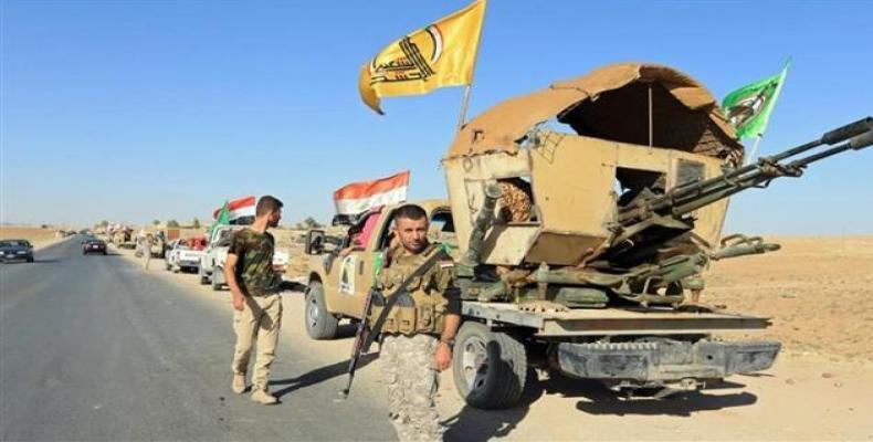 Fighters of the Iraqi pro-government Popular Mobilization Units, better known by the Arabic name Hashd al-Sha'abi.  (Photo: Reuters)