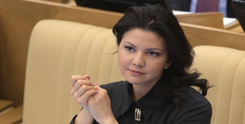 Inga Yumasheva, Russian lawmaker, detained in NYC:  (Photo: © Sputnik/Vladimir Fedorenko)