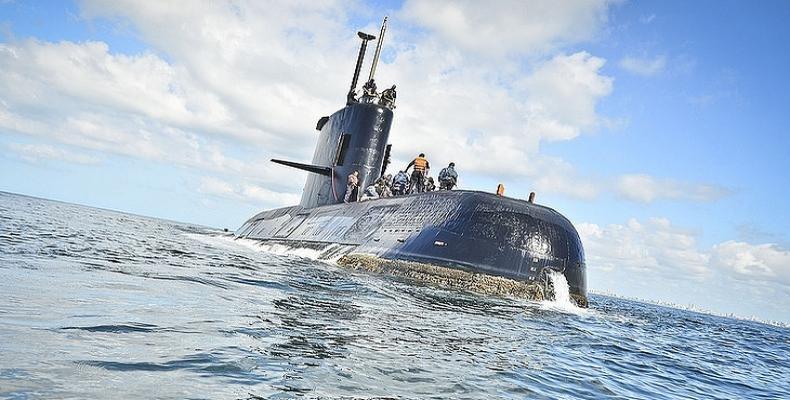  San Juan submarine. EFE