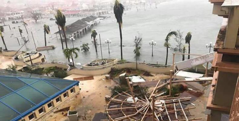 Barbuda tras el huracán Irma. Foto/internet