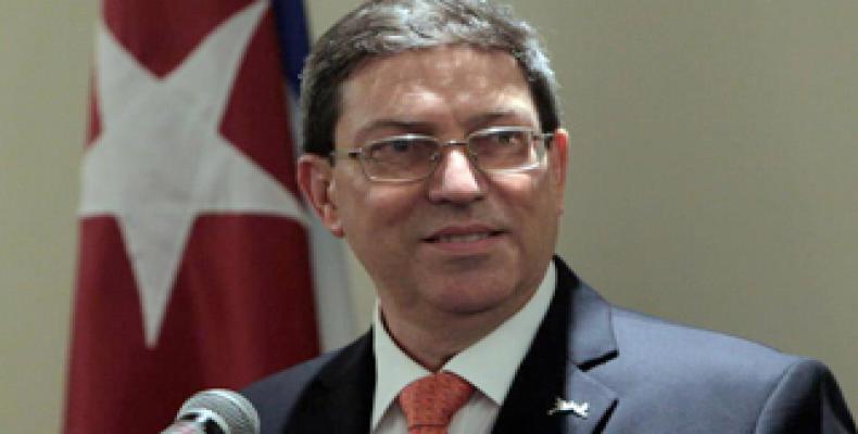 Rodríguez informó que la delegación norteña obliga a la Asamblea General a pronunciarse sobre ocho documentos de enmiendas contra Cuba. Foto: Archivo