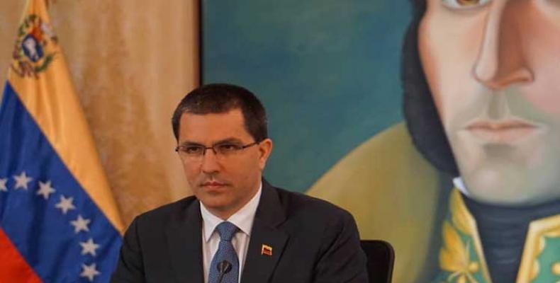 Jorge Arreaza, ministro pri eksteraj rilatoj de Venezuelo