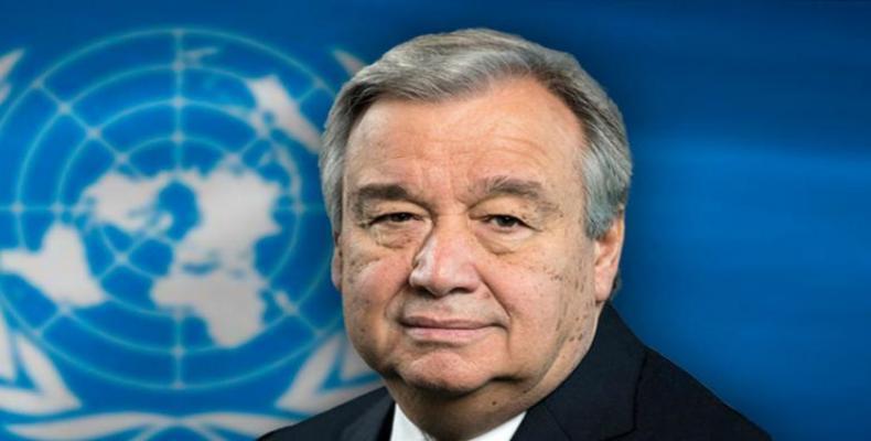 Antonio Guterres: Nos enfrentamos a una prueba colosal que exige una acción decisiva, coordinada e innovadora de todos, para todos.