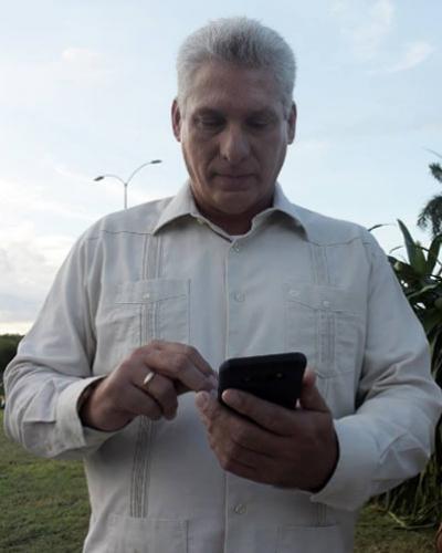 El Presidente cubano felicita a los santaclareños por fundación de la ciudad.Foto:Internet.