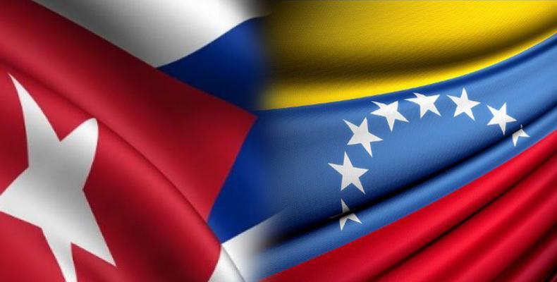 Jornada de solidariedade a Cuba na Venezuela.