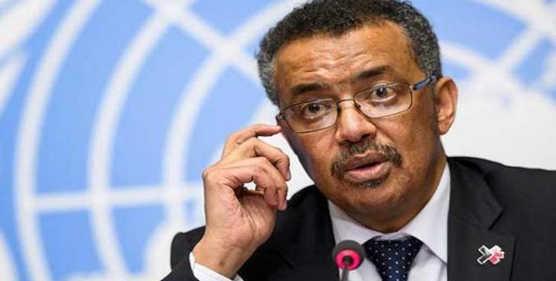 Tedros Adhanom, director general de la OMS