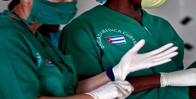 Destacam trabalho da brigada médica cubana na Bolívia. 