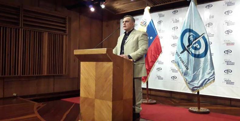 Attorney General Tarek William Saab denounced U.S. hostile measures prevent purchase of drugs to counter COVID-19. PL Photo