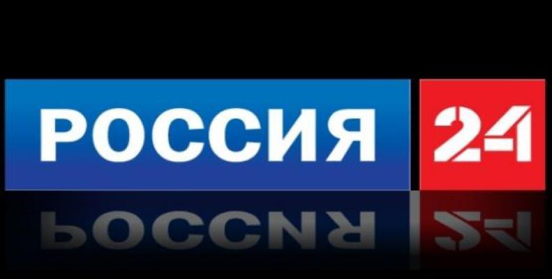 Logo de canal informativo ruso Rossiya 24.