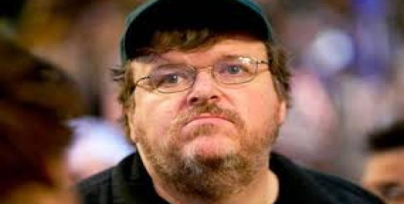 U.S. Filmmaker Michael Moore