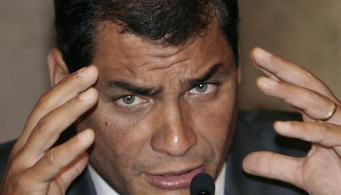 Expresidente de Ecuador Rafael Corrrea