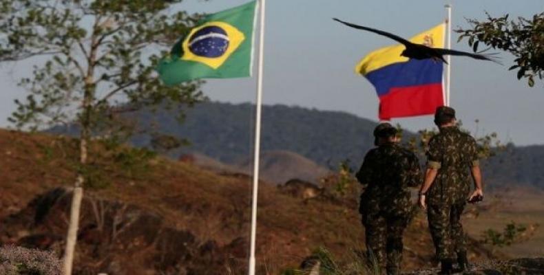 Brazilian army soldiers are seen at the border with Venezuela, seen in Pacaraima, Brazil.  (Photo: Reuters)