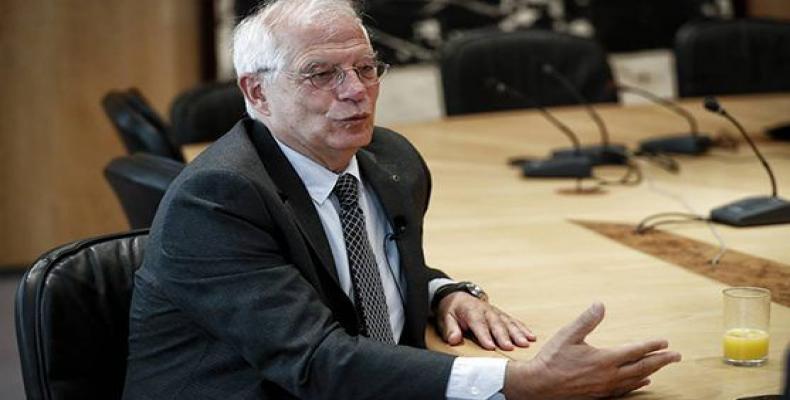 Borrell ratificó que Europa y España se oponen a la cruel medida de la Casa Blanca. Foto: El País