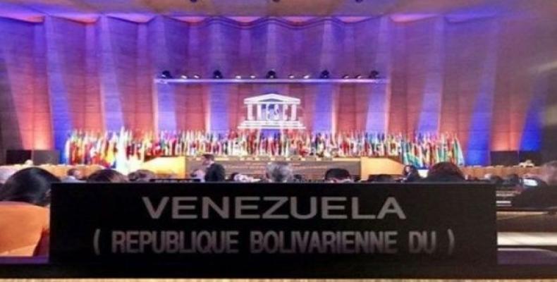Venezuelan ambassador denounces illegal blockade imposed by the U.S.  (Photo: VTV)
