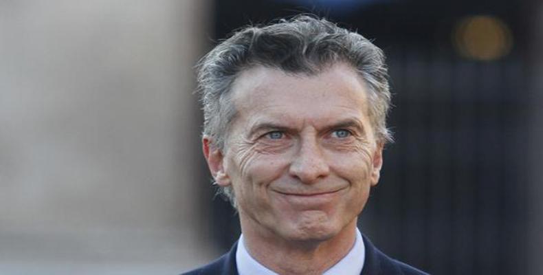 presidente argentino, Mauricio Macri