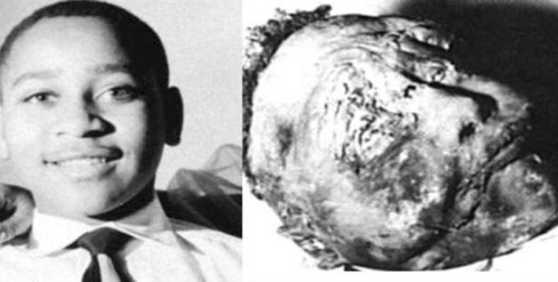 Emmett Till's brutalized body was displayed to show racist violence.  Photo: File
