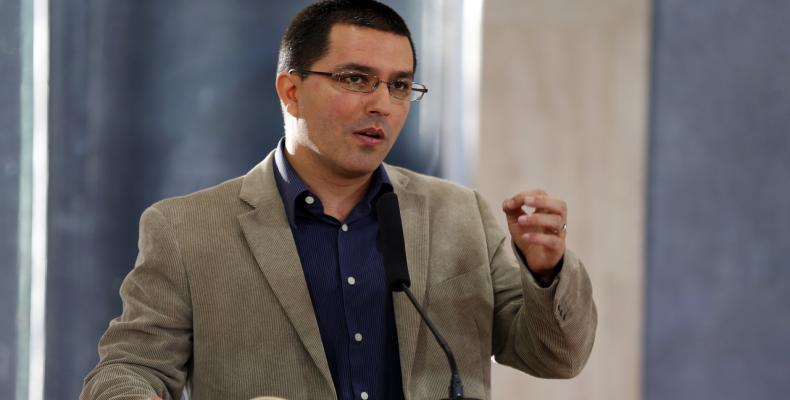 Venezuela's Foreign Minister Jorge Arreaza