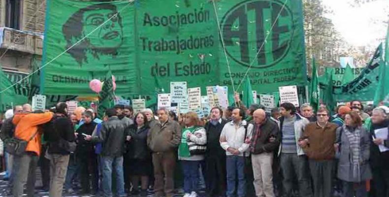 Marcha de protesta en Buenos Aires