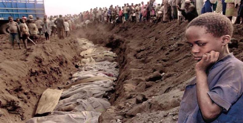 Genocido provokis mortintojn de la etno tutsi en Ruando