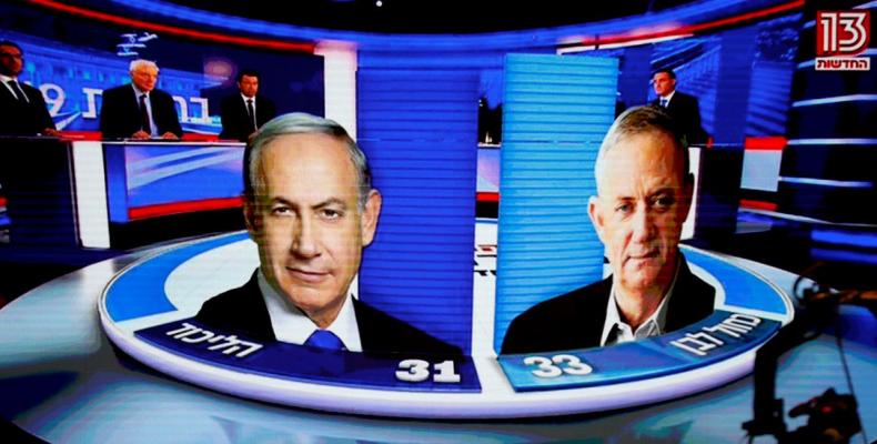 Al cierre de los colegios en Israel, las encuestas a boca de urna dan un empate técnico entre Beny Gantz y el primer ministro Benjamín Netanyahu. Reuters